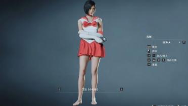Ada & Claire Sailor Moon Red Bare Leg Version