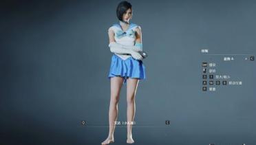 Ada & Claire Sailor Moon Blue Bare Leg Version