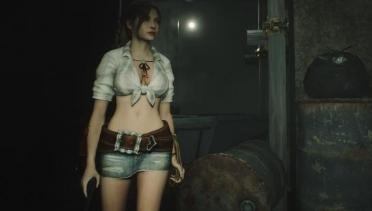 Ada & Claire White Western Cowboy