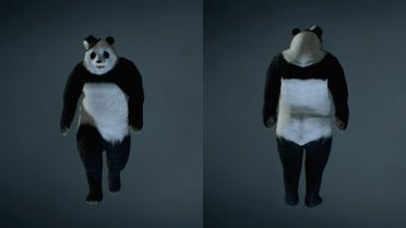 Mr Panda X (Hat Version)