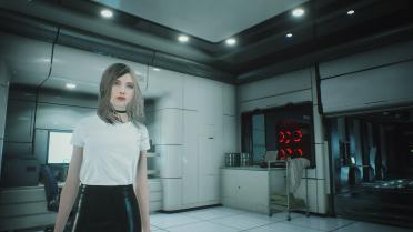 Ada & Claire Brown Long Hair Casual