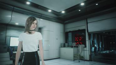 Ada & Claire Brown Long Hair Casual