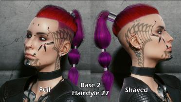 Ponytail and Bun - No Cap