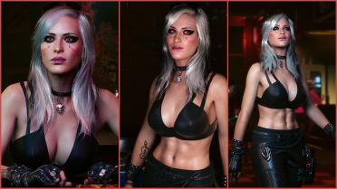 Shiny Glamour Hair Material