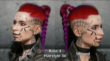 Ponytail and Bun - No Cap