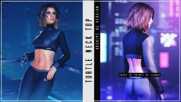 Turtleneck Top - Archive XL