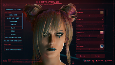 WWE Alexa Bliss Presets