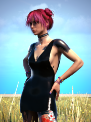 Shiny Mini Dress ArchiveXL