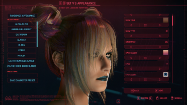 WWE Alexa Bliss Presets