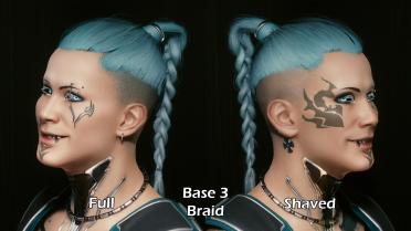 Ponytail and Bun - No Cap