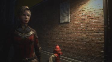 Jill as Captain Marvel