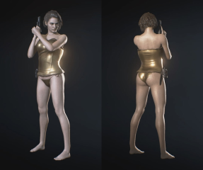 Gold Outfit for Jill