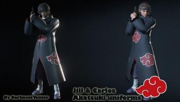 Jill and Carlos Akatsuki Uniform