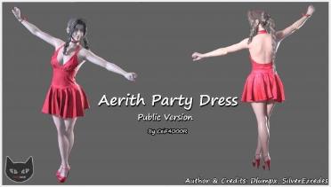 Aerith Gainsborough Party Dress