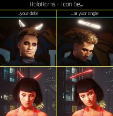 HoloHorns (Masc and Fem V)