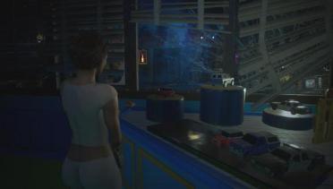 Jill Yoga Class - See-Through White (Patch)