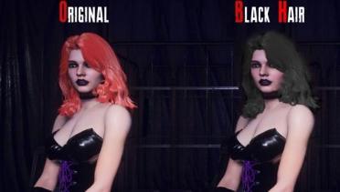 Jill Sexy Witch - Black Hair (Patch)