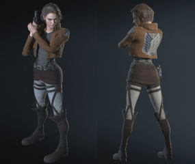 Jill Attack on Titan Outfit