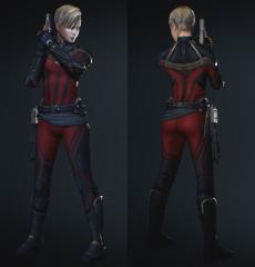 Jill as Captain Marvel
