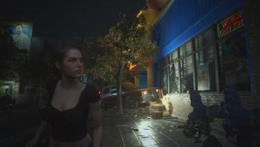 Jill Yoga Class - See-Through Black (Patch)