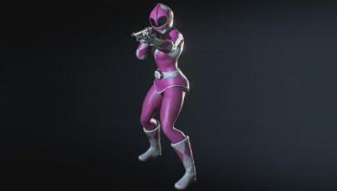 Power Ranger Jill (Pink)