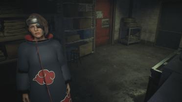 Jill and Carlos Akatsuki Uniform