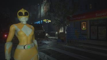 Power Ranger Jill (Yellow)