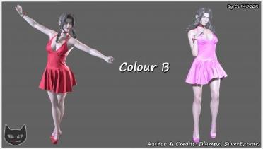 Aerith Gainsborough Party Dress - Pink (Patch)