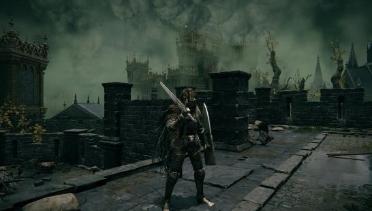 Banished Knight Hood With Hair