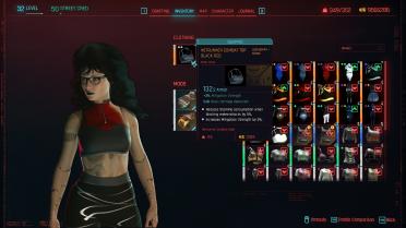 Netrunner Combat Top - Archive XL