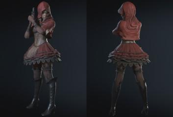 RE5 Sheva - Little Red Riding Hood Set
