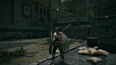 Banished Knight Hood With Hair