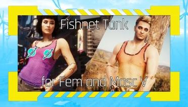 Fishnet Tank (Fem and Masc V)