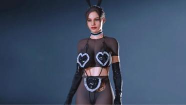 Claire Ada Latex Bunny - Pantyhose (Patch)