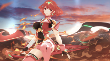 Xenoblade Pyra with Aegis