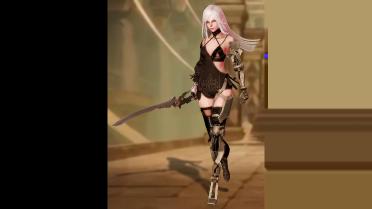 Gayle the Prosthetic Hunter - NieR Reincarnation