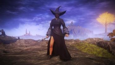 Black Witch Outfit (Female Only)