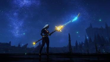 Radiant Sun - Golden Fantasy Sword by Lazaros Kotsios