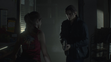 Leon's Claire Hairstyle