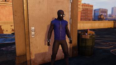 Homemade Suit - Black and Blue