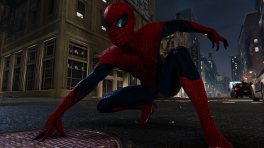 TASM Suit Blue Lenses