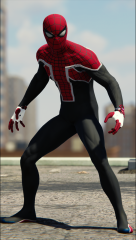 Black Spider-UK (with Black Lenses and Shoes)