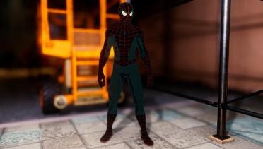 Miles Morales Style Vintage Comic Suit 2 Versions
