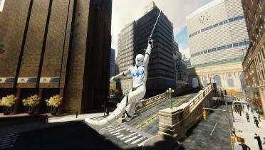 White And Blue Anti-Ock Suit V1