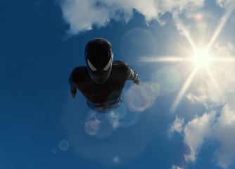 Shiny Black TASM Suit