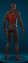 Red or Black instead of Blue on Secret War Suit