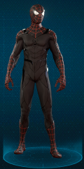 Red or Black instead of Blue on Secret War Suit