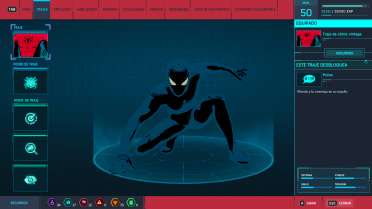 Symbiote Style Vintage Comic Suit 3 Versions