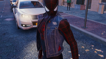 Eddie Monson's Vest on Spider-Punk Suit
