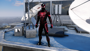 Miles Morales Style Armored Advanced Suit 2 Versions